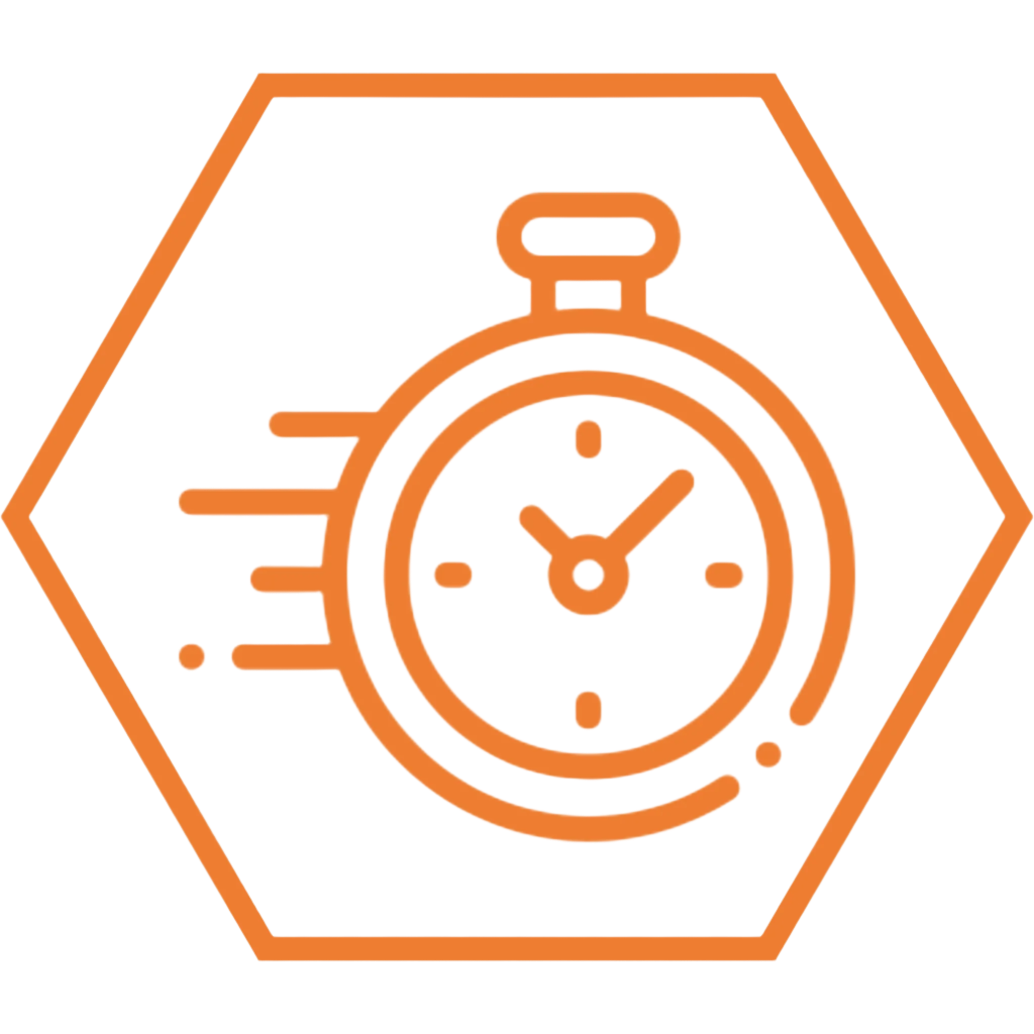 Speedy stopwatch icon.